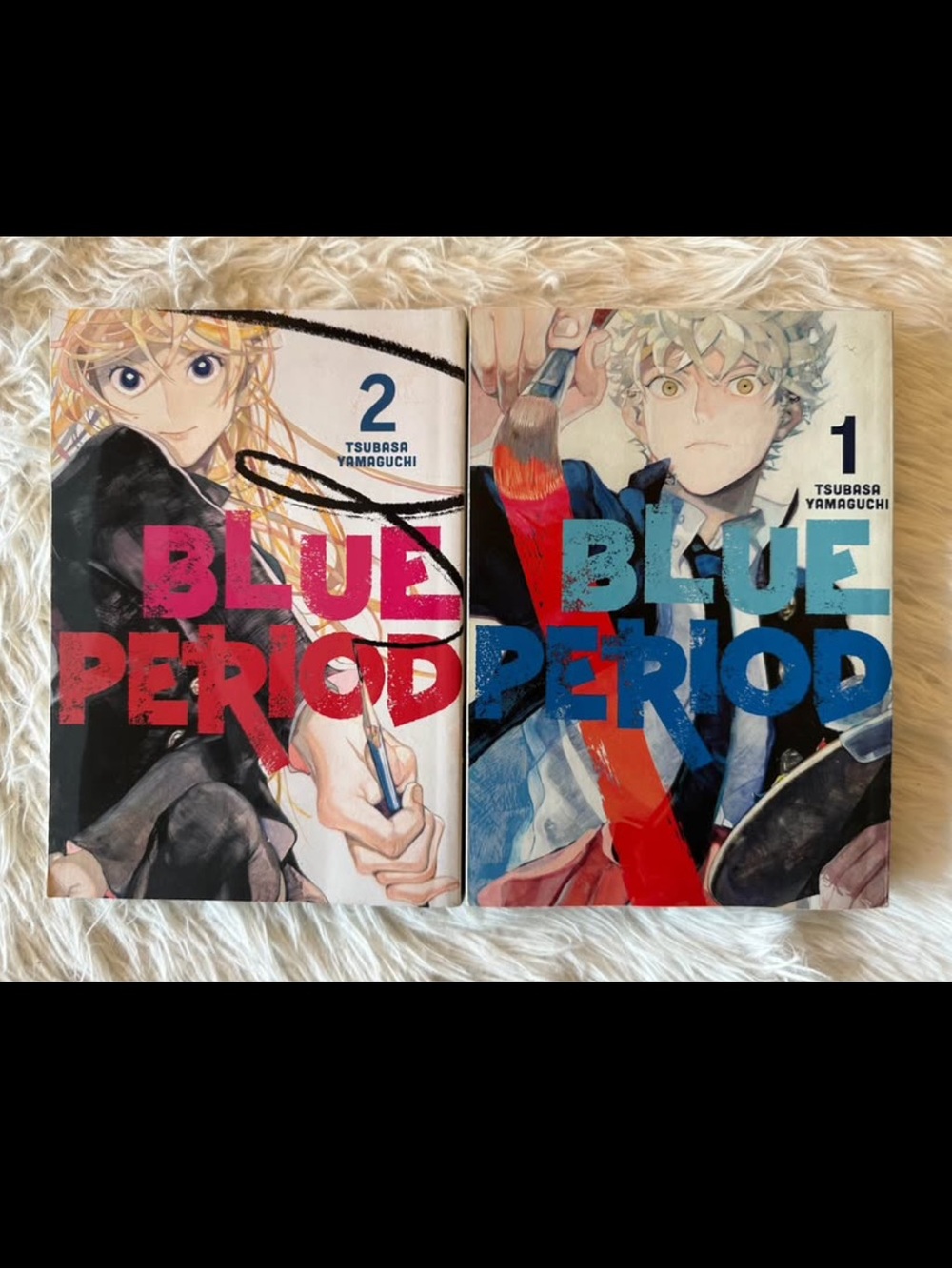 Blue Period Manga Vol. 1 & Vol. 2 Book Set